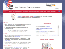 Tablet Screenshot of goodcitizen.org